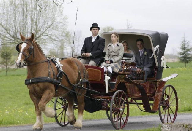 Location de calèche, réception, mariage